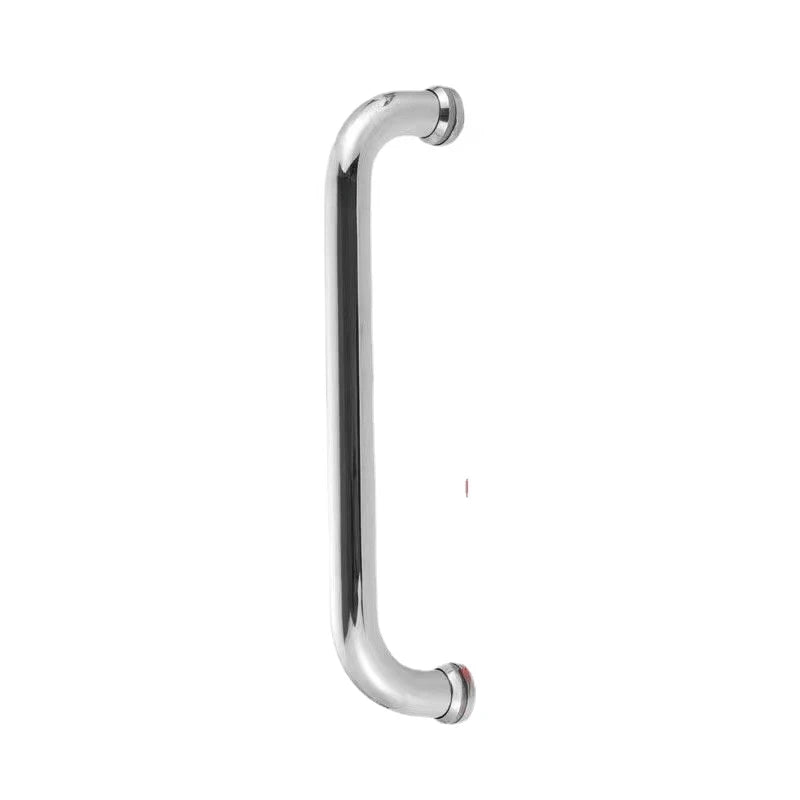 201 304 Stainless Steel Bathroom Glass Door Handle Shower Room Door Bar O-pair Glass Sliding Door  Hardware Bathroom Accesoories