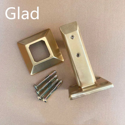 Panel Pool Fence Stainless Steel Glass Staircase Bracket Hinge Staircase Railing 90 Degree Installation Glass Stand Clamp