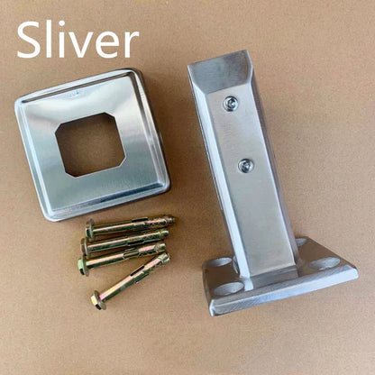 Panel Pool Fence Stainless Steel Glass Staircase Bracket Hinge Staircase Railing 90 Degree Installation Glass Stand Clamp